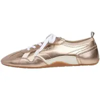 Pepe Jeans for woman. PLS600057 Trainers Noa Shine gold (37), Flat, Laces, Casual