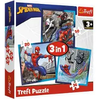 Trefl SPIDER-MAN Palapelisetti 3 in 1