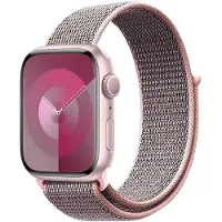Crong Nylon - Sport Band Apple Watchille 38/40/41/42 mm (Vaaleanpunainen)