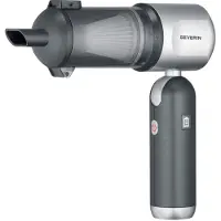 Severin HV7135 S-Power DuoBoost 0.1L 120W -käsikäyttöinen imuri, harmaa