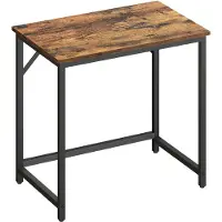 Hobby Hall Kirjoituspöytä, 80x50x75 cm, Ruskea-Musta
