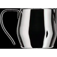 Alessi Cream Jug I 18/10 Stainless Steel Matt 5 Cl - Silver - 5 CL