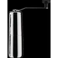 Alessi Coffee Grinder In 18/10 Stainless Steel With Knob In Thermoplastic Resin - Silver - 16X16X21.5CM