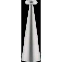 Alessi Table Lamp In Anodized Aluminum, Gray Rechargeable Battery With Usb-C Cable Led Light 37W 5V - Grey - D8CM