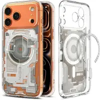Spigen iPhone 17 Pro Max Ultra Hybrid Mag Kotelo - Natural Titanium / Zero One