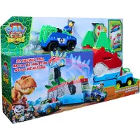 Paw Patrol Ryhmä Hau: Dinoelokuva 2in1 Dino Liikkuva päämaja - - OneSize - Lelut