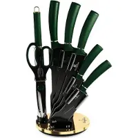 Berlinger Haus KNIFE SET BH-2563 EMERALD IN STAND