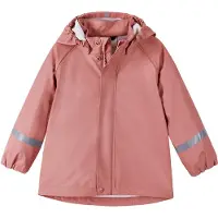 Reima Kids' Shell Raincoat Lampi Rose Blush Sadetakit 116