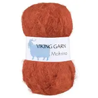 Viking Garn Mohrino 50 g Burnt Orange 555