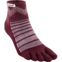 Injinji Outdoor Midweight Mini-Crew Wool Garnet Retkeilysukat L (44.5-47)