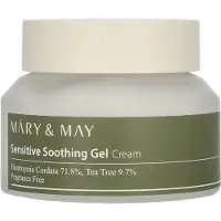 MARY & MAY Sensitive Soothing Gel Cream kevyt kosteuttava geelivoide herkän ihon rauhoittamiseen ja vahvistamiseen 70 g