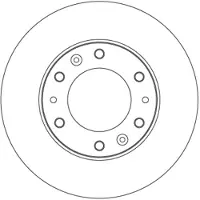 TRW Jarrulevy (1kpl) DF6805S