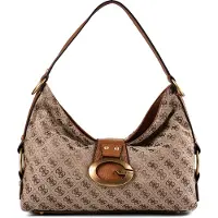 GUESS Camden Shoulder Bag - Beige - ONE SIZE