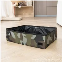 INF Taitettava kissanhiekkalaatikko Camouflage L