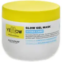 Yellow Professional Hydra Care Glow Gel Mask geelinaamio kaikille hiustyypeille 300 ml