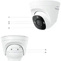 Reolink RP-PCV8MZ 8MP Dome AI PoE ulkokamera ammattikäyttöön