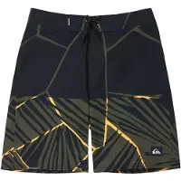 Quiksilver Surfsilk Straight Yth 17 - Khaki green - 140