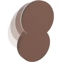 Eglo Pedersano 8W LED CCT 800lm IP44 ympyrä ruskea ulkoseinävalaisin