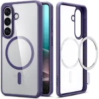Spigen Samsung Galaxy S26 Ultra Ultra Hybrid Mag Kotelo - Syvän violetti / Kirkas