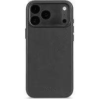 Decoded Leather Backcover w/MagSafe iPhone 17 Pro Max - Black