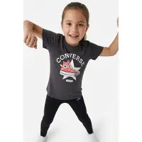 Converse Paita 'SNEAKER' tummanharmaa / vaaleanpunainen / musta / valkoinen