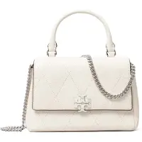 Tory Burch Mini Charlie Quilted Top-Handle Crossbody -laukku