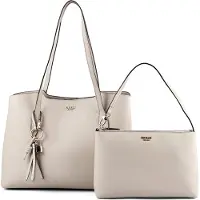 GUESS Melody Olkalaukku 43 cm Harmaa