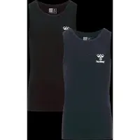 Hummel Hmlnolan Tank Top 2-Pack - Navy - 98/104