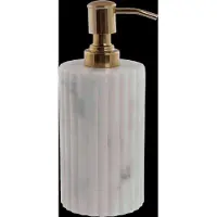 Lene Bjerre Eliana Dispenser 8X8X18.5 Cm. White - White - 8X 18.5X 8CM