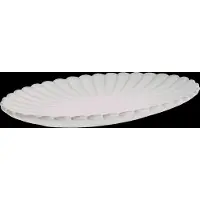 Lene Bjerre Camille Tray 30.5X21X3 Cm. Off White - White - 30.5X 3X 21CM