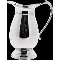 Lene Bjerre Sigrid Pitcher 20.5X13X25.5 Cm. Silver - Silver - 20.5X 25.5X 13CM
