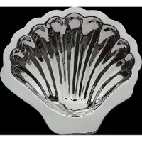 Lene Bjerre Scallia Tray 20X18.5X4 Cm. Silver - Silver - 20X 4X 18.5CM