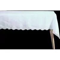 Lene Bjerre Anglaise Tablecloth 320X140X Cm. White - White - 320X X 140CM