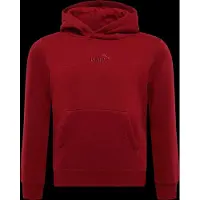 Puma Ess Small No.1 Logo Centered Hoodie Fl B - Red - 152