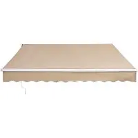 OEM Kaatuva markiisi - - RA250200 - 2,44x2,13m - UV80+ suoja - Käsin
