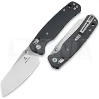 Bestech Bestechman Cicada's Wing BMK06K Satin 10Cr15MoV, Black G10, pocket knife