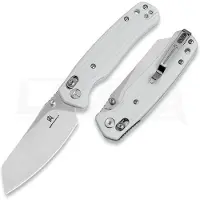 Bestechman Cicada - Satin - G10 kääntöveitsi, valkoinen