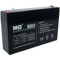 BlueWalker – PowerWalker MHB MS9-6, 6 V, 9 ah, 1 kpl, 5 vuosi/vuosia, Musta, Sealed Lead Acid (VRLA) (91010144)