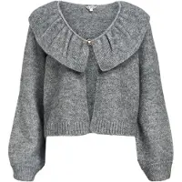 Object Objdenisi L/S Lo Knit Cardigan Noos - Grey - XS