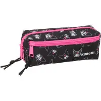 Hello Kitty Kuromi Kolmilokeroinen Penaali, Pinkki/Musta