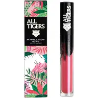 All Tigers Natural & Vegan huulikiilto Natural Shining Lip Gloss 601 Silence The Critics 8ml