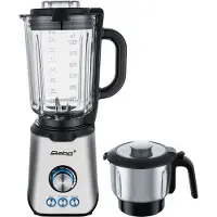 Steba MX 4 Plus cocktail and crushed ice blender, 1200 W, with glass jug and chopping attachment (281400)