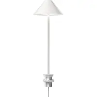 Louis Poulsen työpöytävalaisin Keglen, himmennettävä, Valkoinen/opaali, Olohuone/ruokailutila, Alumiini, Design