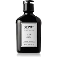Depot The Male Tools & Co 100 HAIR CLEANSING NO. 110 BLACK SHAMPOO shampoo messinkisiä sävyjä neutralisoiva 250 ml