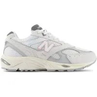 New Balance unisex. U880RV1_LI 880R grey leather trainers (42.5), Flat, Split Leather, Laces, Casual