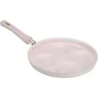 Galicja Tarttumaton kananmunapannu 25cm beige GRANITA