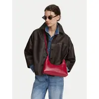 Calvin Klein Olkalaukku 'Foil Logo Glossy Shoulder' punainen