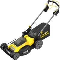 Stanley Akkukäyttöinen ruohonleikkuri itsevetävä SFMCMWS251M-QW; 18 V; 2x4,0 Ah akku