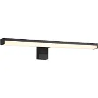 TRIO Lino LED seinävalaisin IP44 40cm 7,5W 3000K mattamusta