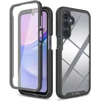 Tech-Protect Samsung Galaxy A16 Defense360 Suojakuori Panssarilasilla - Musta